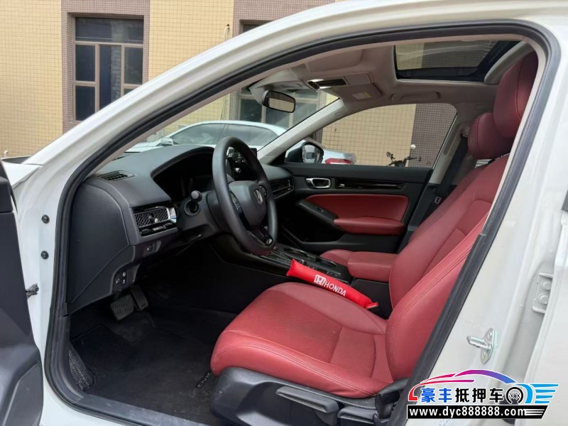 23年本田思域轿车抵押车出售