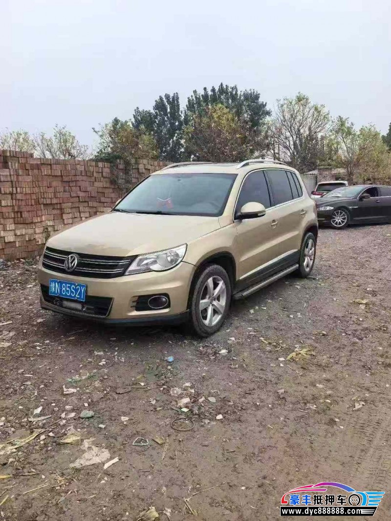 12年大众途观轿车抵押车出售