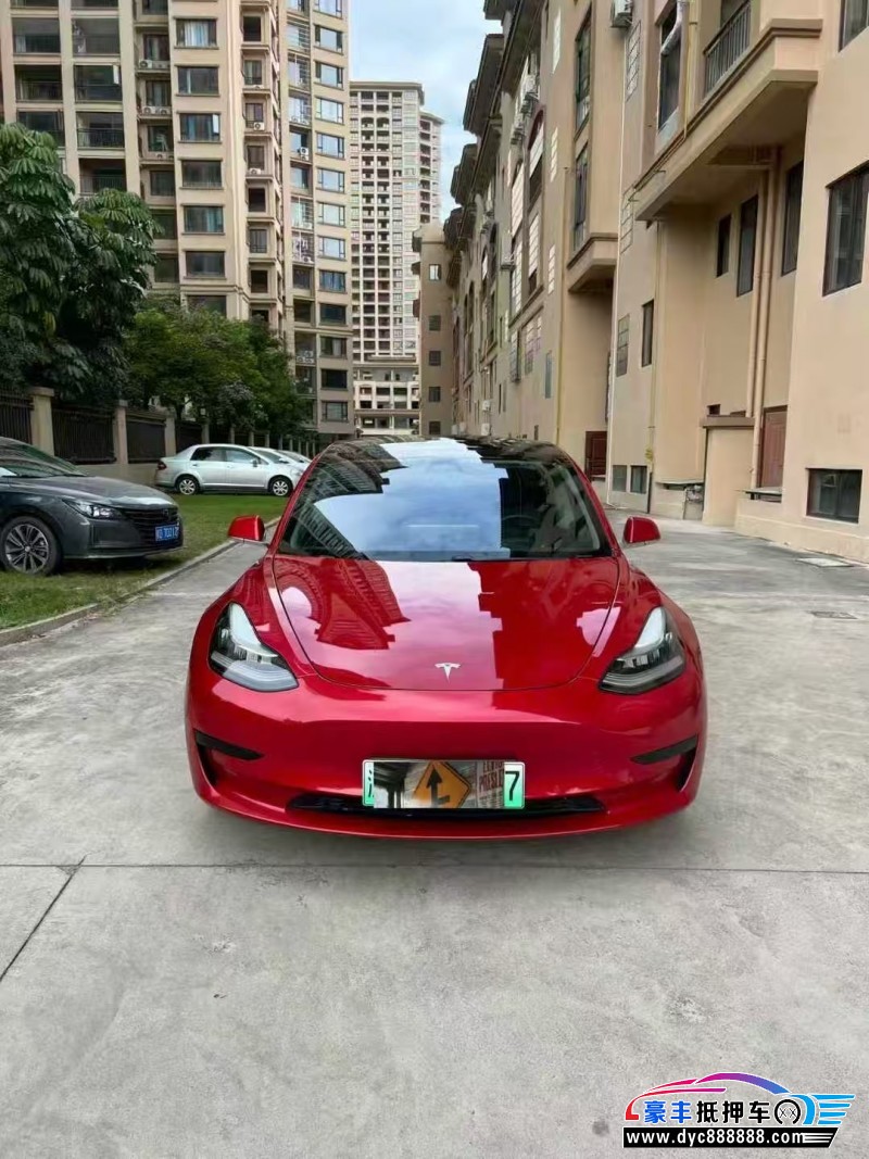 20年特斯拉MODEL 3轿车抵押车出售