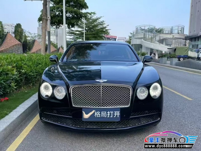 抵押车出售17年宾利飞驰轿车