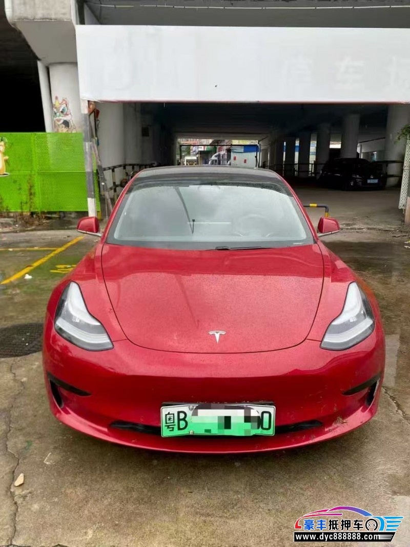 20年特斯拉MODEL 3轿车抵押车出售