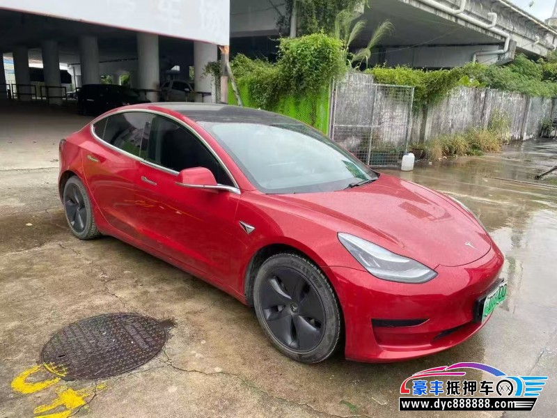 20年特斯拉MODEL 3轿车抵押车出售
