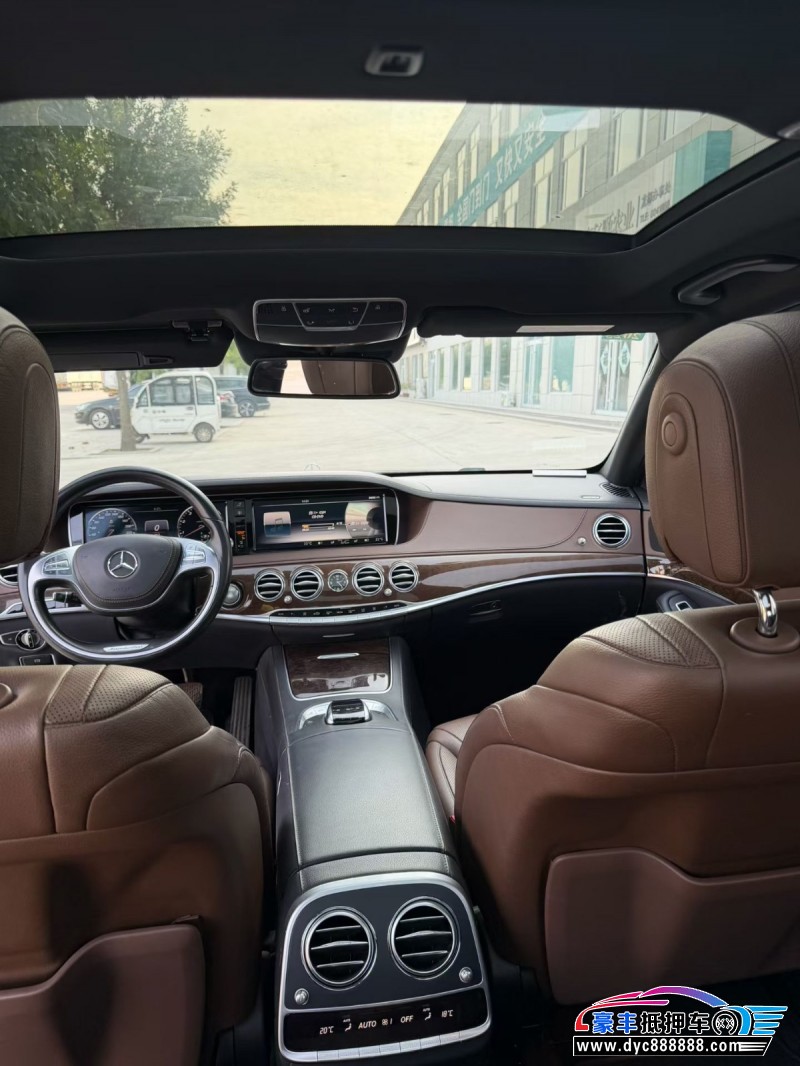 17年奔驰S轿车抵押车出售