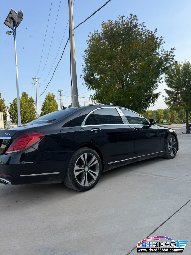 17年奔驰S轿车抵押车出售