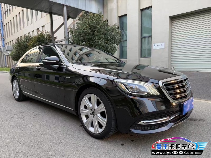 19年奔驰S轿车抵押车出售