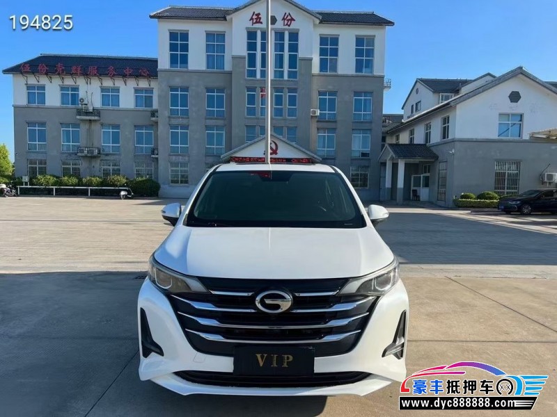 19年传祺m6轿车抵押车出售