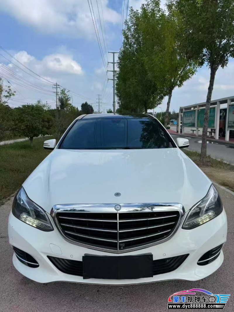 16年奔驰E轿车抵押车出售