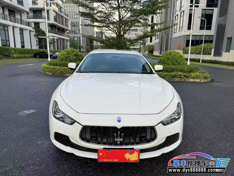 16年玛莎拉蒂Ghibli轿车抵押车出售