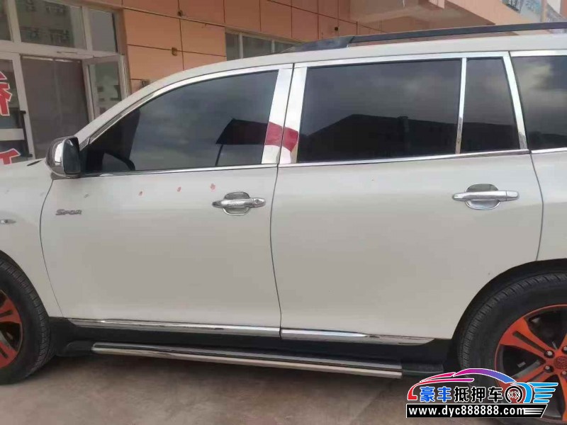 14年丰田汉兰达轿车抵押车出售