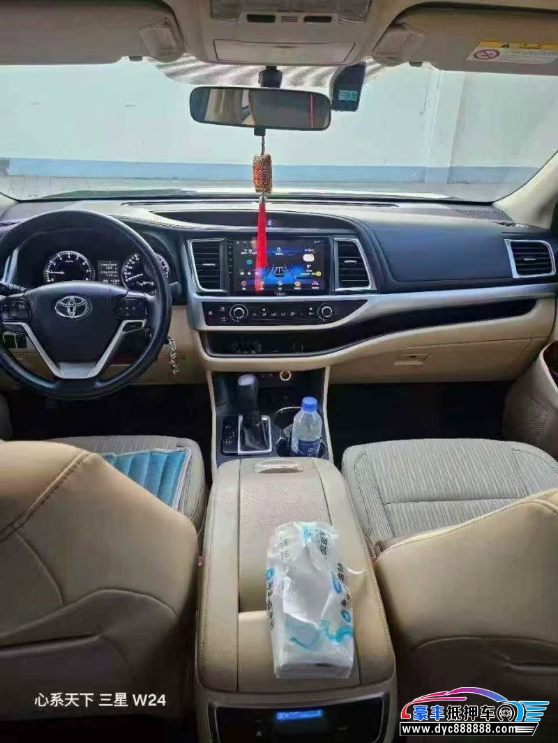 20年丰田汉兰达SUV抵押车出售