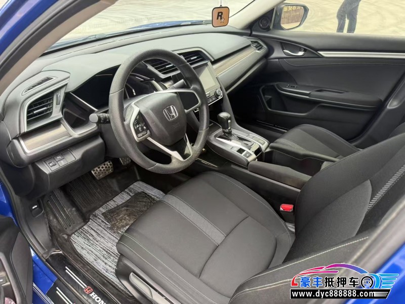 19年本田思域轿车抵押车出售
