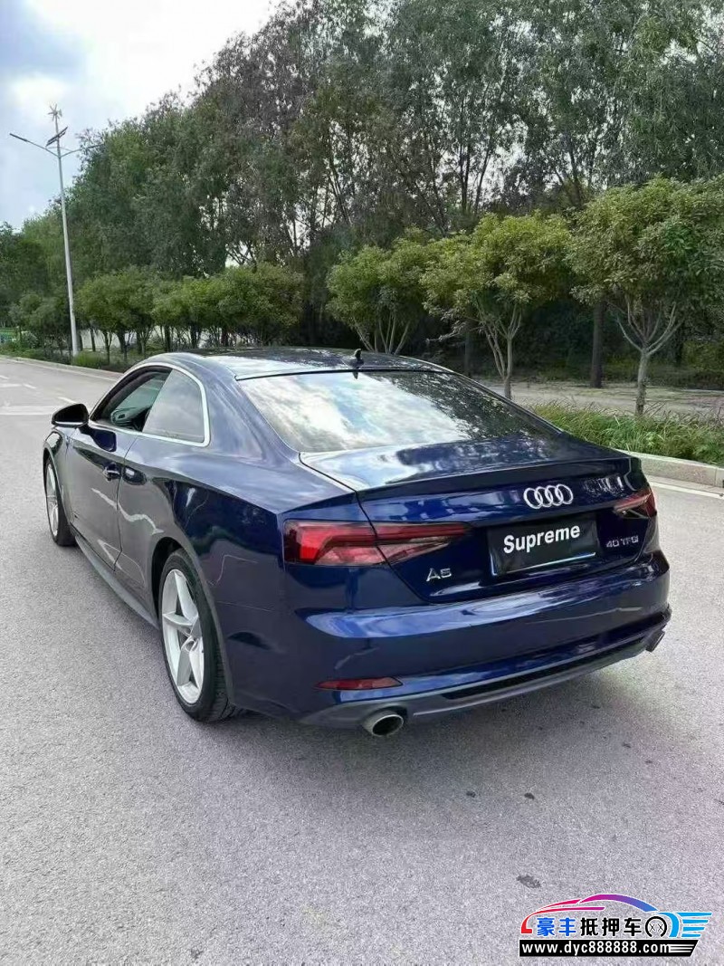 20年奥迪A5轿车抵押车出售
