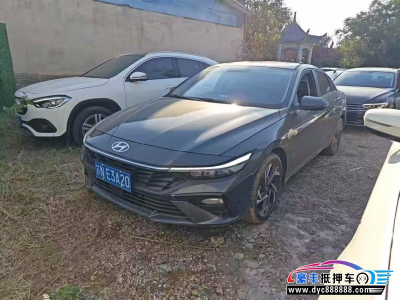 24年现代伊兰特轿车抵押车出售