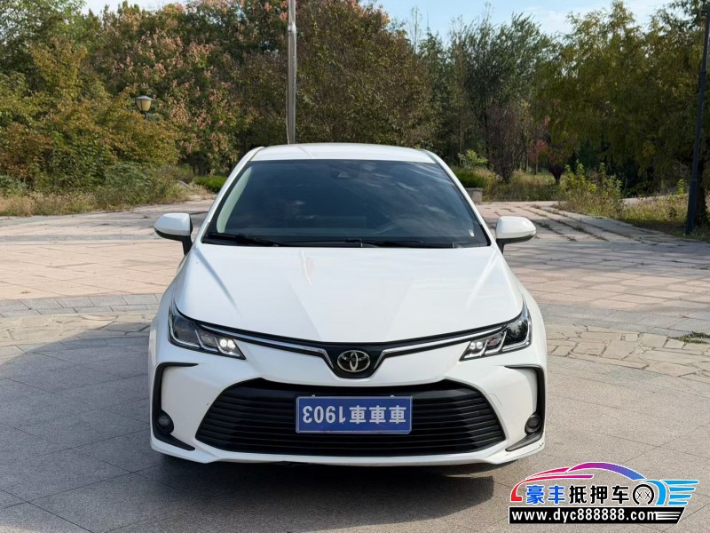 24年丰田卡罗拉轿车抵押车出售