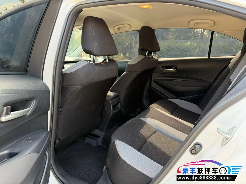 24年丰田卡罗拉轿车抵押车出售