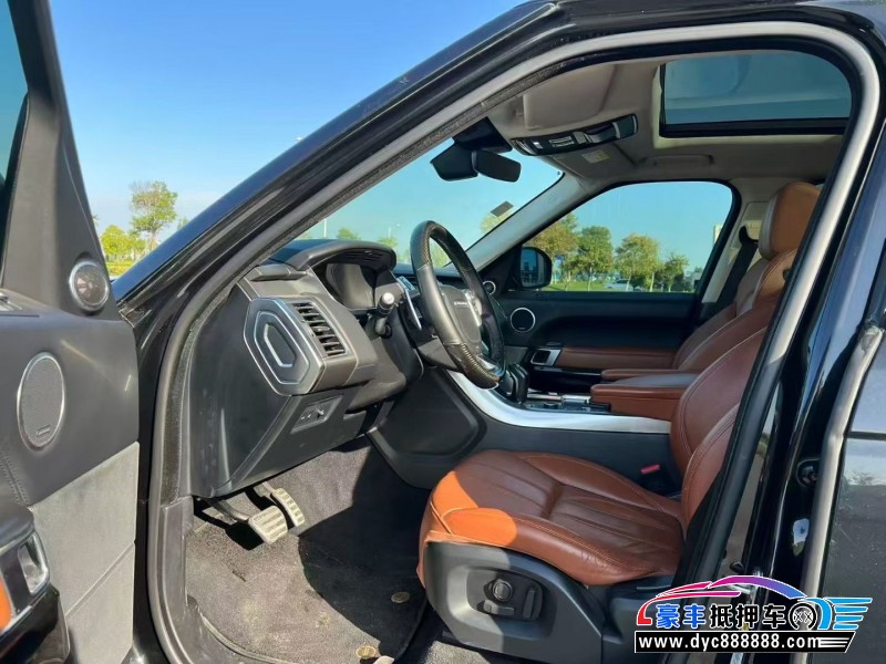 17年路虎揽胜运动版轿车抵押车出售