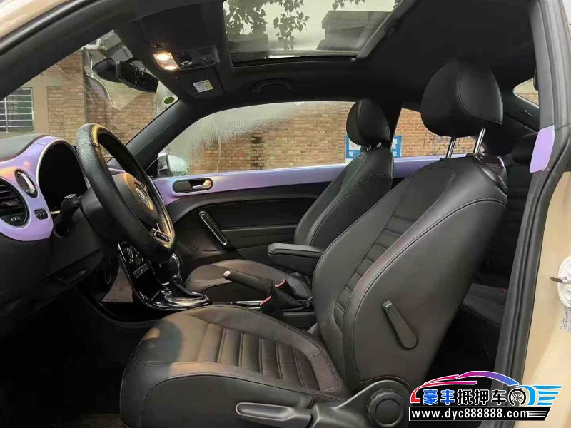 20年大众甲壳虫轿车抵押车出售