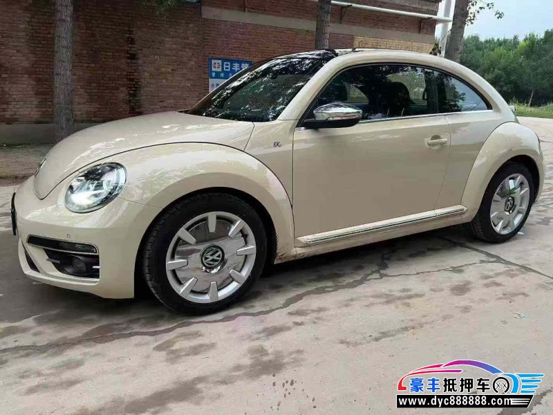 20年大众甲壳虫轿车抵押车出售