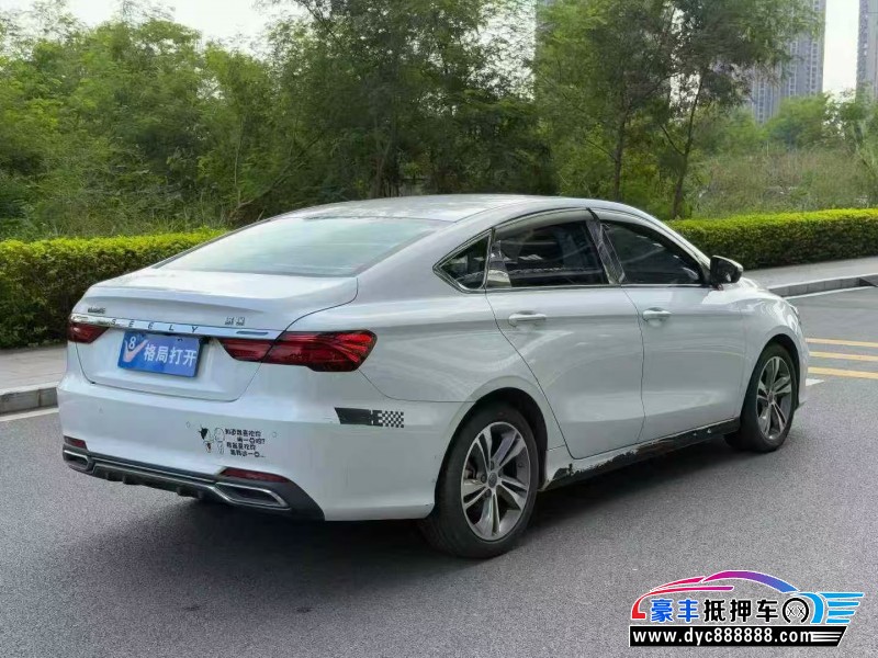 19年吉利缤瑞轿车抵押车出售