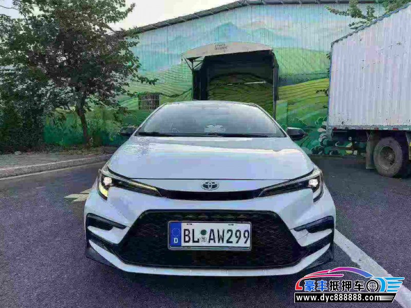 23年丰田雷凌轿车抵押车出售