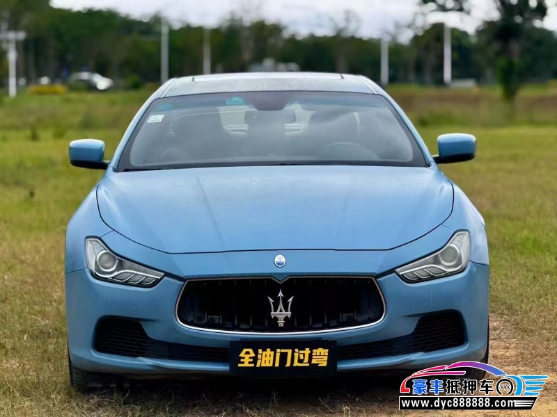 16年玛莎拉蒂Ghibli轿车抵押车出售