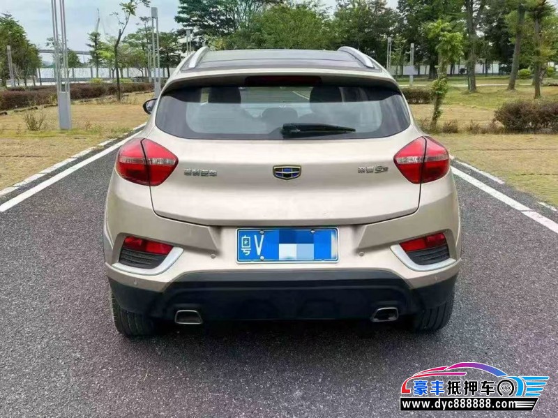 17年吉利帝豪GS轿车抵押车出售