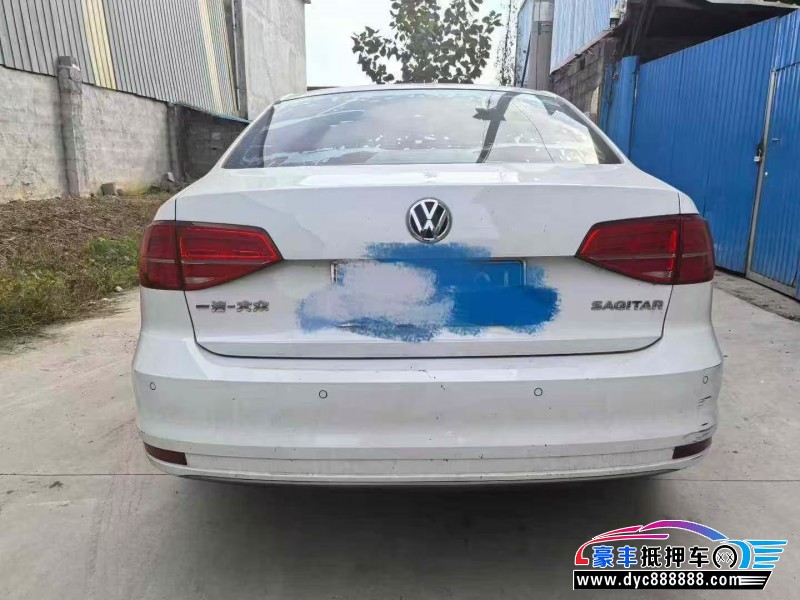 18年大众速腾轿车抵押车出售