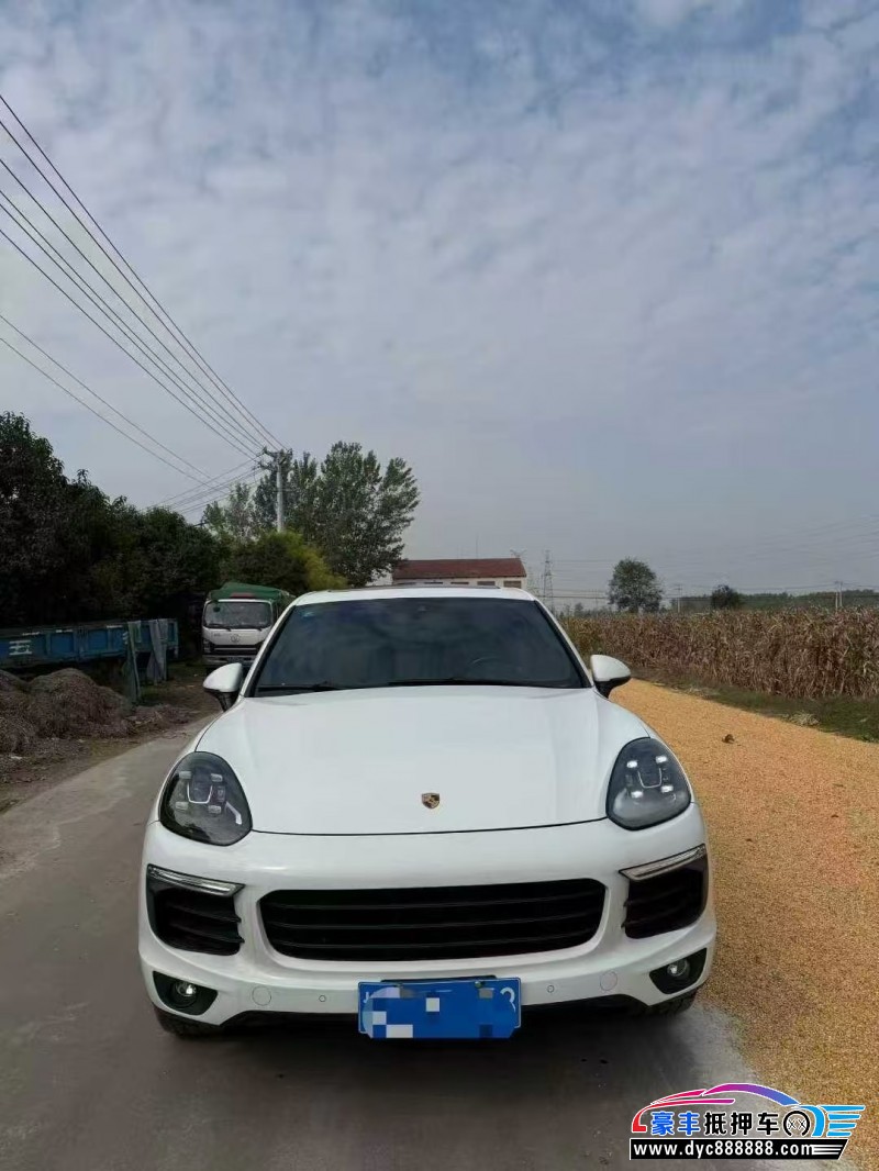 16年保时捷卡宴轿车抵押车出售