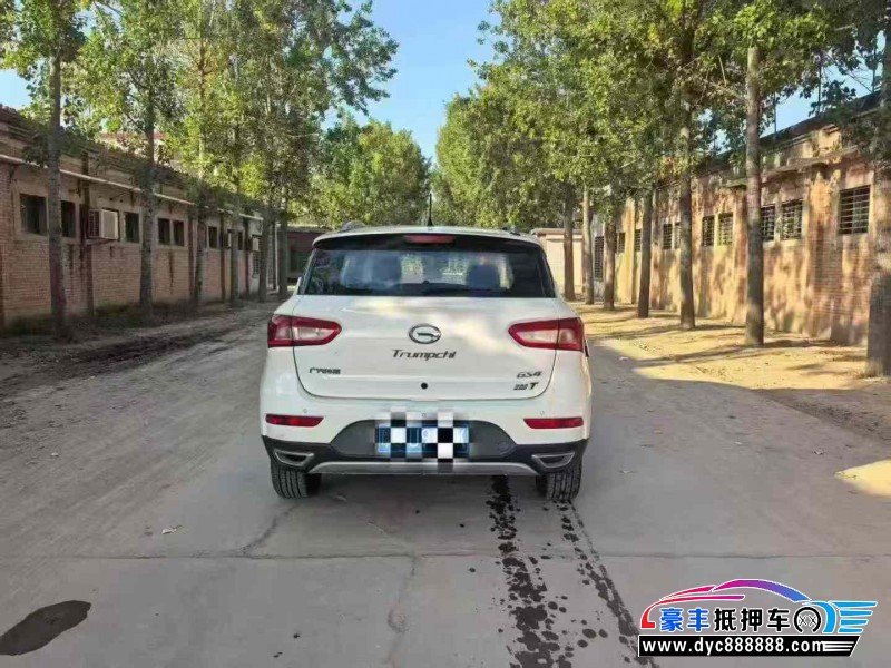 16年传祺GS4轿车抵押车出售