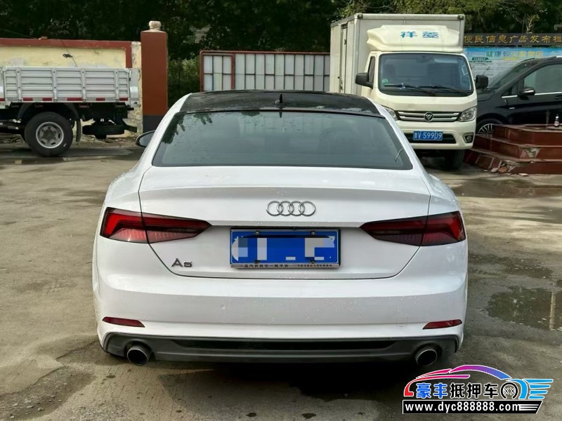 18年奥迪A5轿车抵押车出售