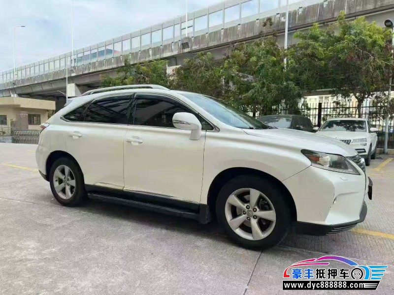14年雷克萨斯RX轿车抵押车出售