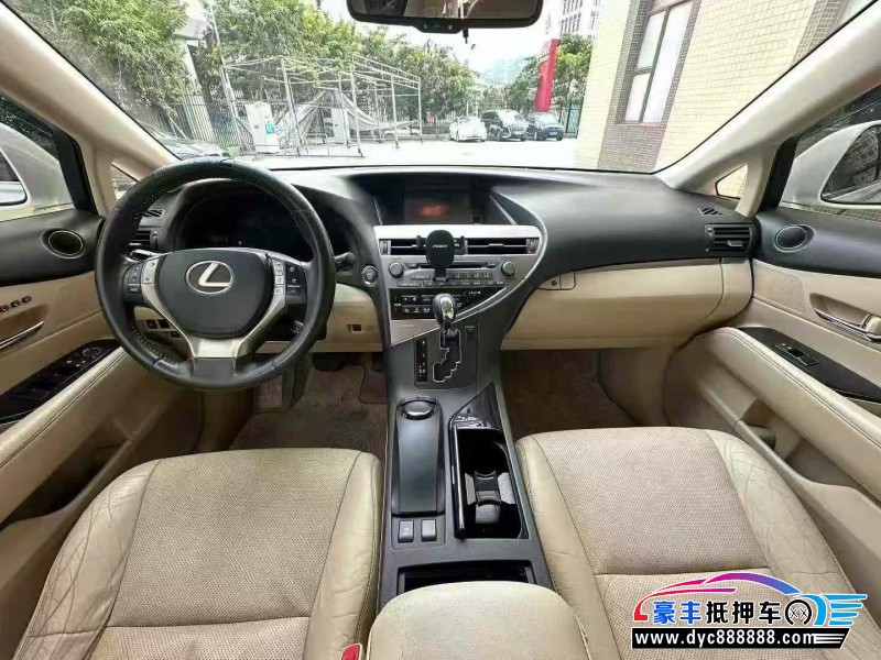 14年雷克萨斯RX轿车抵押车出售