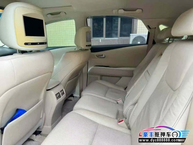 14年雷克萨斯RX轿车抵押车出售