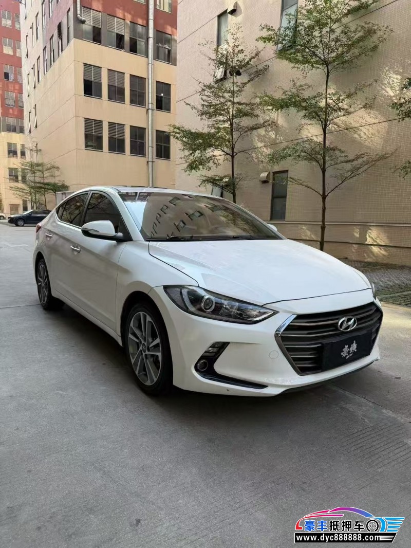 18年现代领动轿车抵押车出售