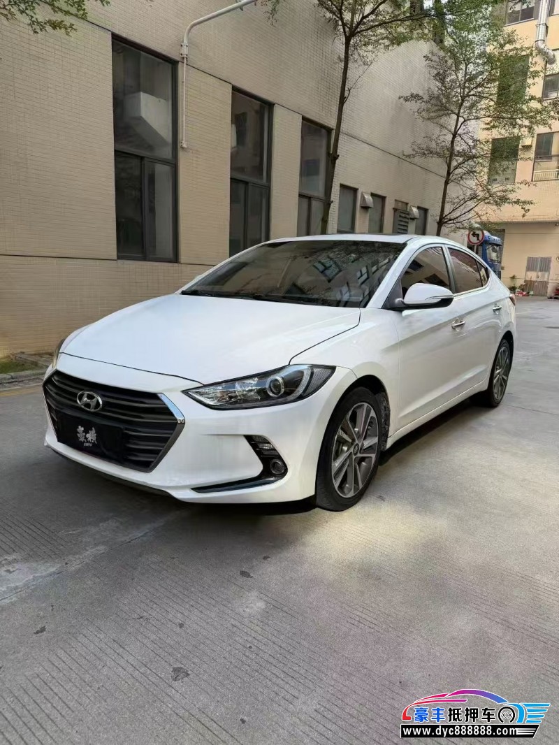 18年现代领动轿车抵押车出售