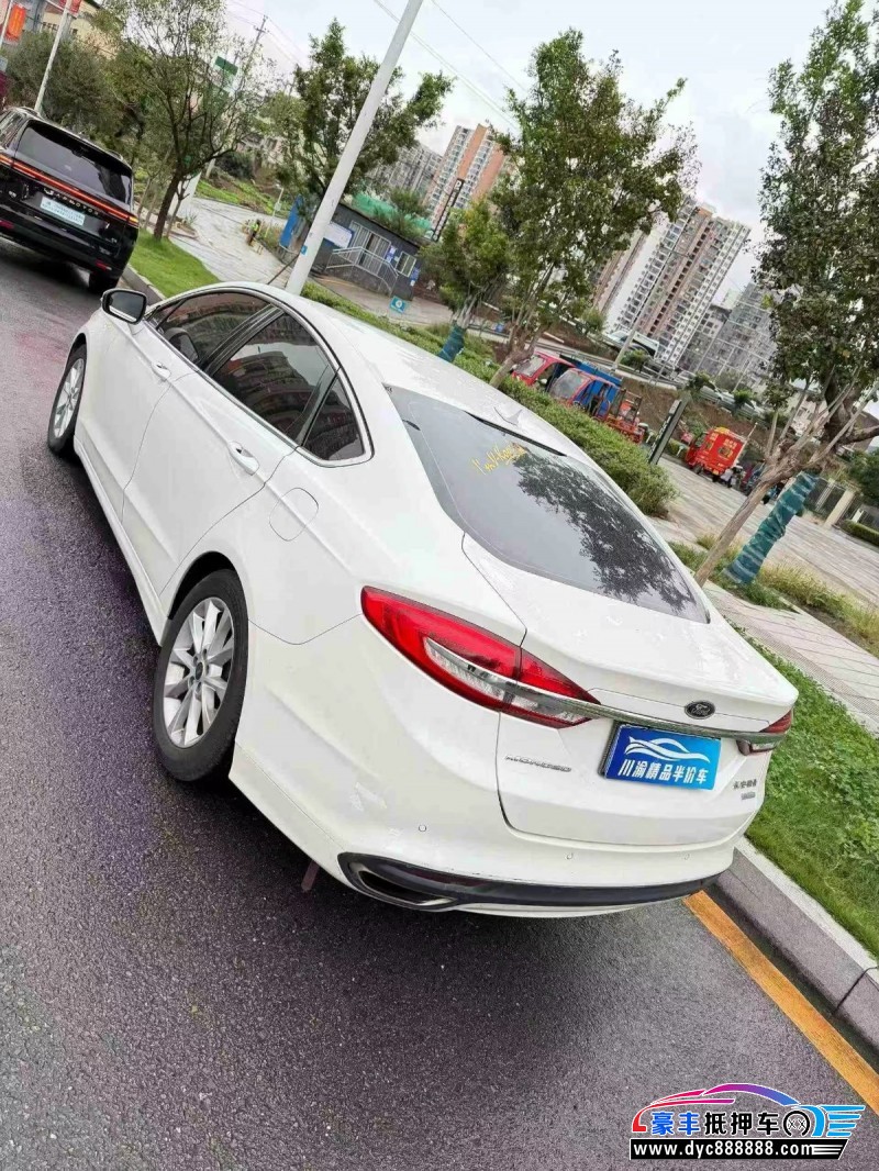 18年福特蒙迪欧轿车抵押车出售