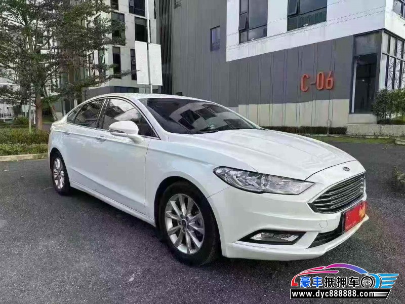 17年福特蒙迪欧轿车抵押车出售