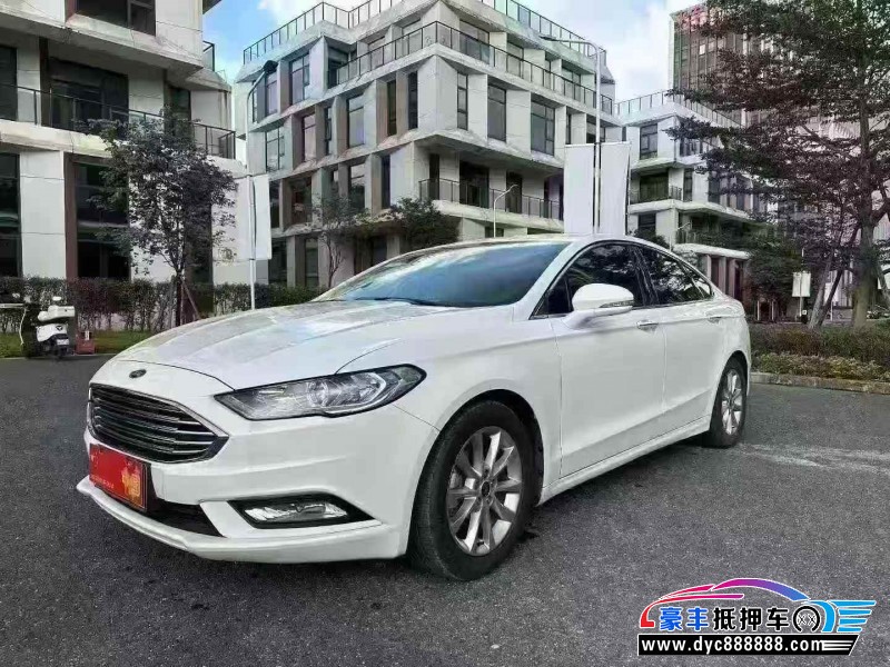 17年福特蒙迪欧轿车抵押车出售