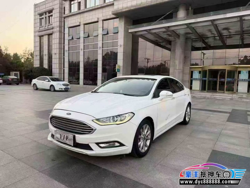 17年福特蒙迪欧轿车抵押车出售