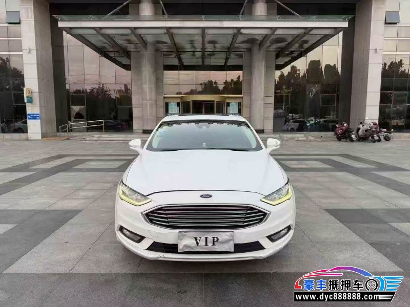 17年福特蒙迪欧轿车抵押车出售