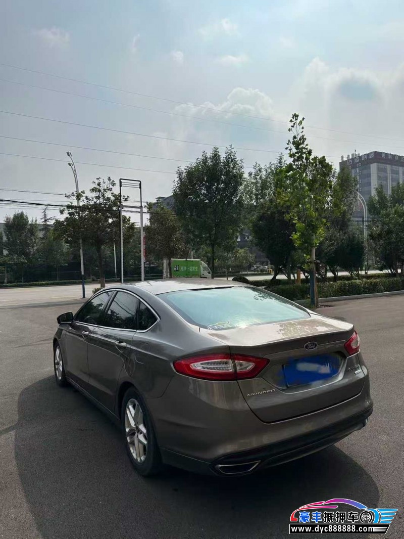 16年福特蒙迪欧轿车抵押车出售