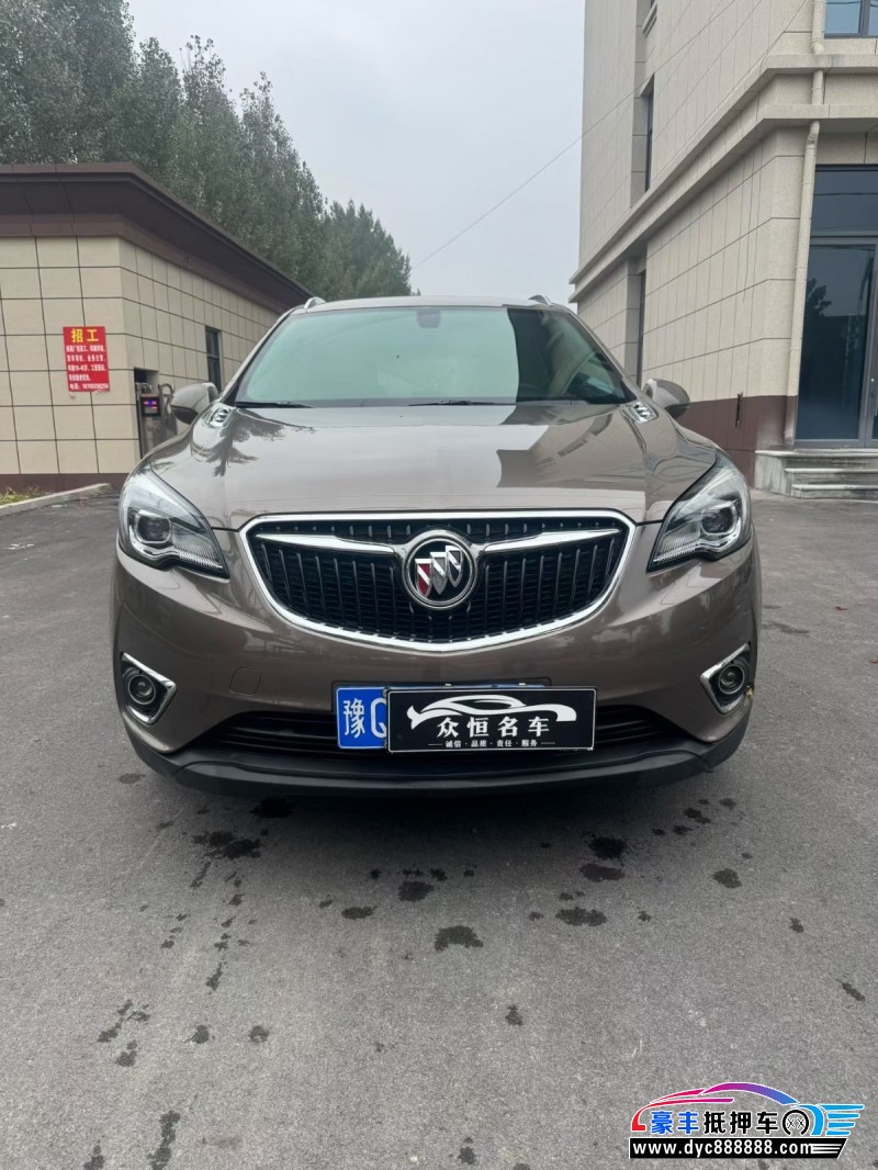 19年别克昂科威轿车抵押车出售