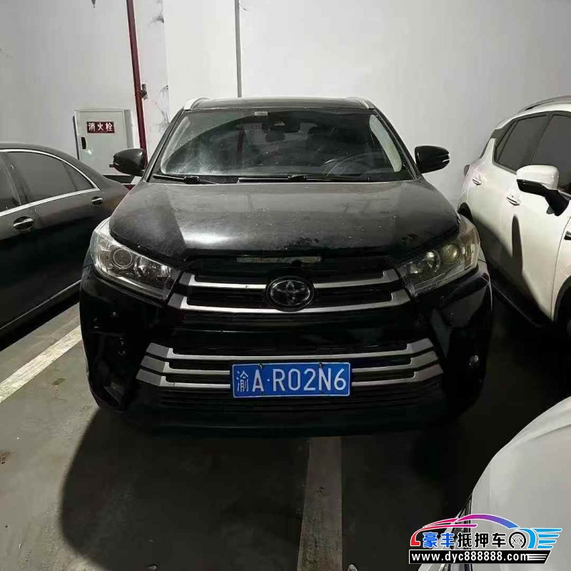 抵押车出售20年丰田汉兰达轿车