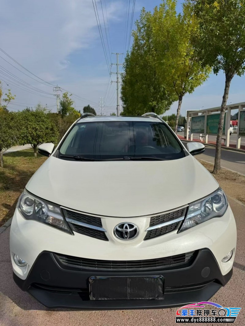 16年丰田RAV4轿车抵押车出售