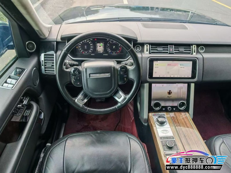 18年路虎揽胜行政轿车抵押车出售