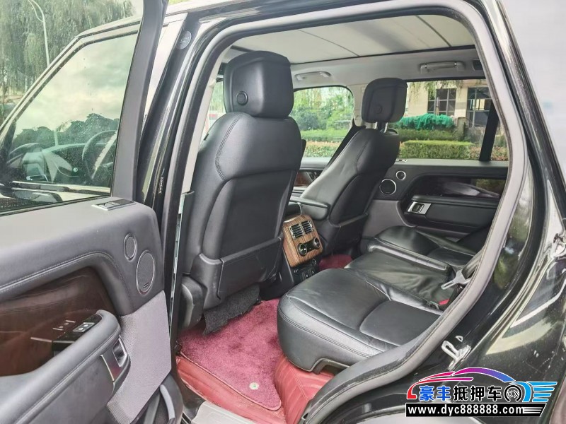 18年路虎揽胜行政轿车抵押车出售