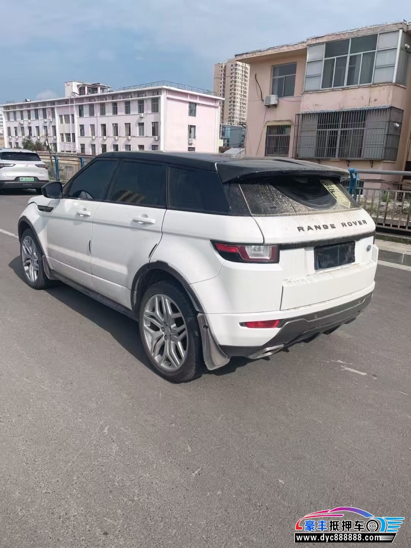 17年路虎揽胜极光轿车抵押车出售