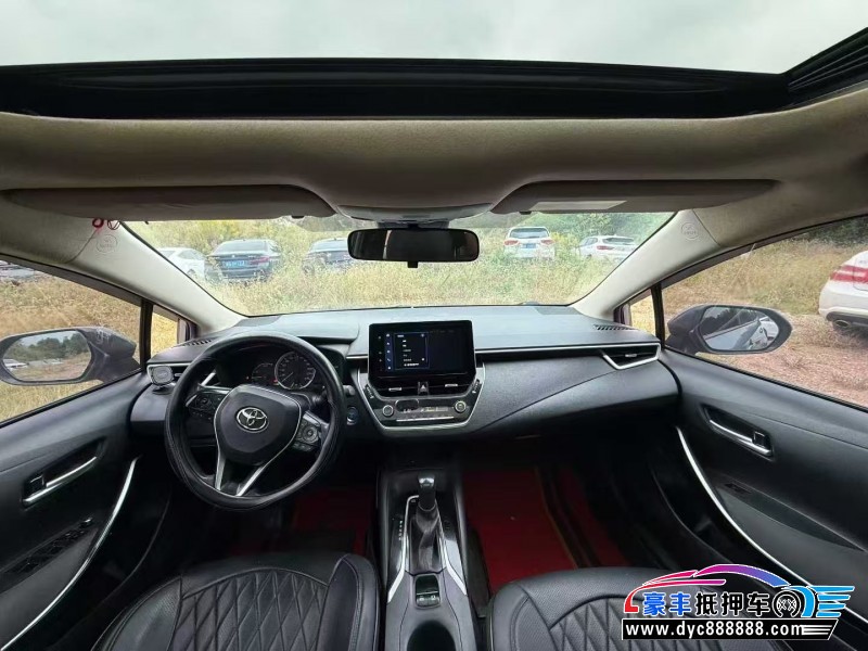 20年丰田卡罗拉轿车抵押车出售