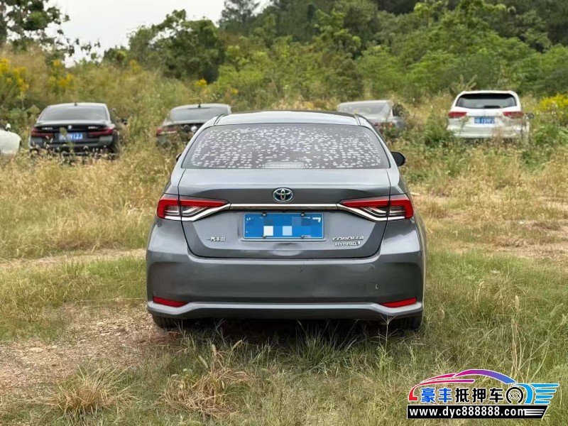 20年丰田卡罗拉轿车抵押车出售