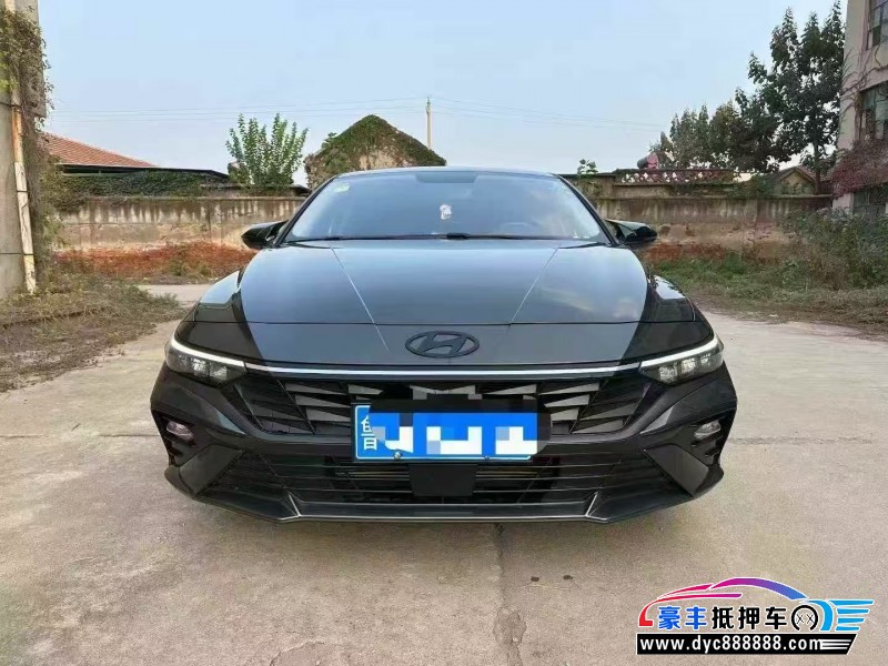 24年现代伊兰特轿车抵押车出售